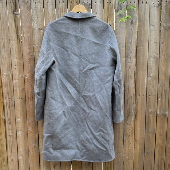 AllSaints Hanson Gray Wool Jacket - Picture 11 of 14